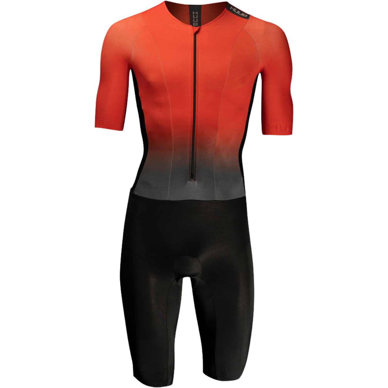 2026 HUUB Mens Collective Trisuit TCLCBR - Black / Red Fade